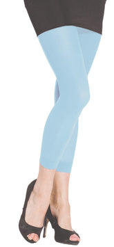 Silver Legs 50 Denier Semi-Opaque Footless Tights (Made In Italy)