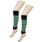 Striped Leg Warmers (Made In England)