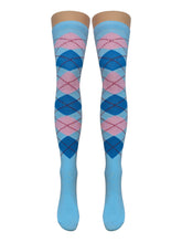 Argyle Over Knee Socks (Made In Italy) 15 Amazing Styles