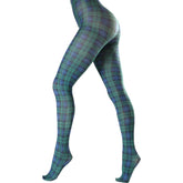 Scottish Tartan / Argyle Print Tights Available In 3 Styles (Made In Italy)