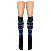 Argyle Knee Highs (Made in Italy)