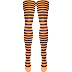 Girls Striped Tights (4 Age Sizes) Made in Italy