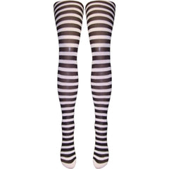 Girls Striped Tights (4 Age Sizes) Made in Italy