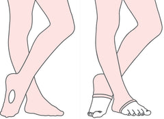 Children's 60 Denier Convertible Ballet Dance Tights (Made In Italy)