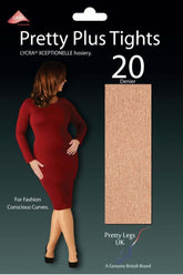 Pretty Plus 20 Denier Tights Lycra Xceptionelle