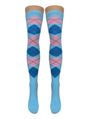 Argyle Over Knee Socks (Made In Italy) 15 Amazing Styles