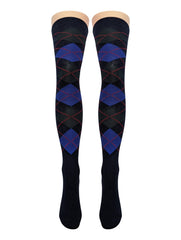 Argyle Over Knee Socks (Made In Italy) 15 Amazing Styles