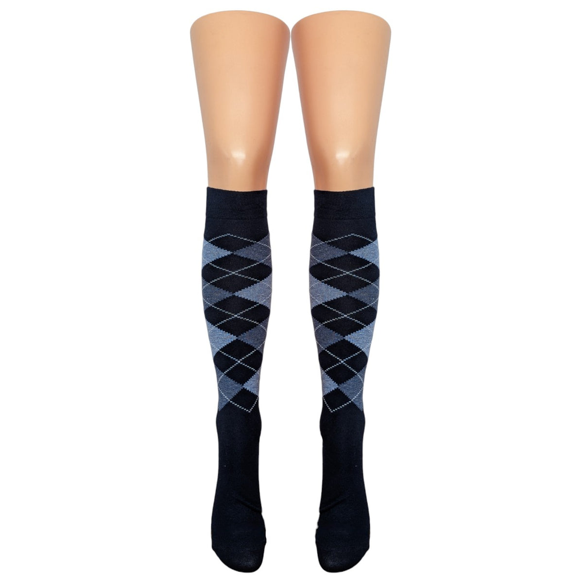 Argyle Knee Highs (Made in Italy)