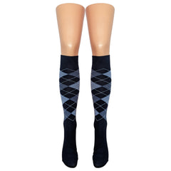 Argyle Knee Highs (Made in Italy)