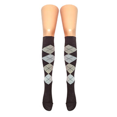 Argyle Knee Highs (Made in Italy)