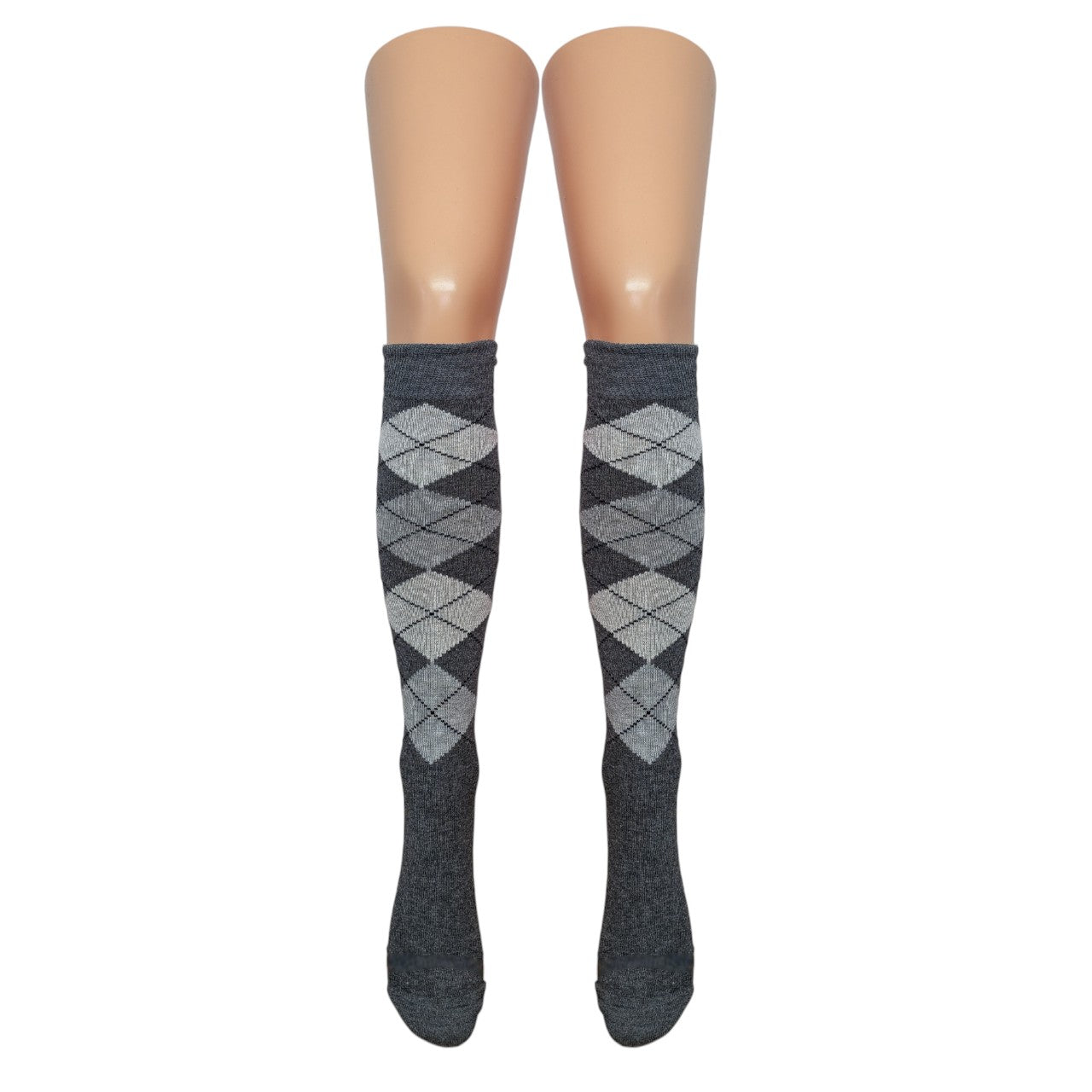 Argyle Knee Highs (Made in Italy)