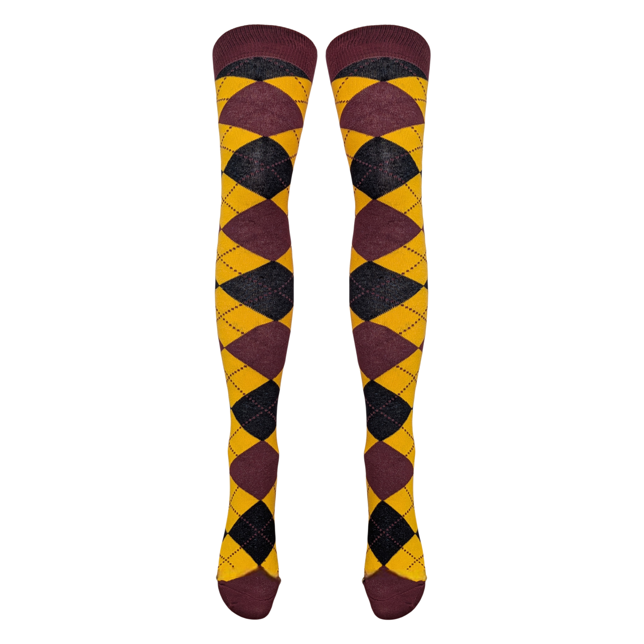 Argyle Over Knee Socks (Made In Italy) 15 Amazing Styles