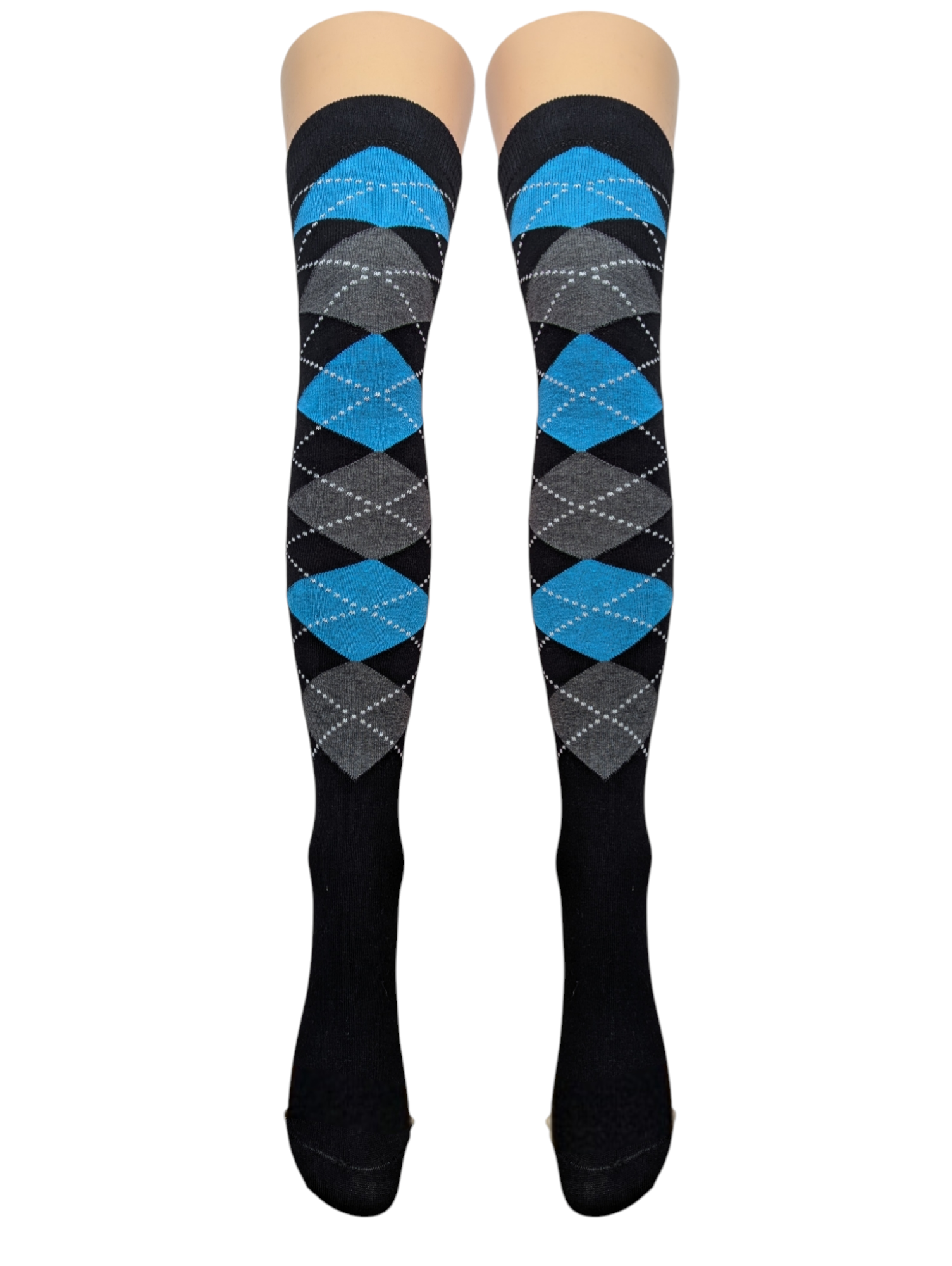 Argyle Over Knee Socks (Made In Italy) 15 Amazing Styles