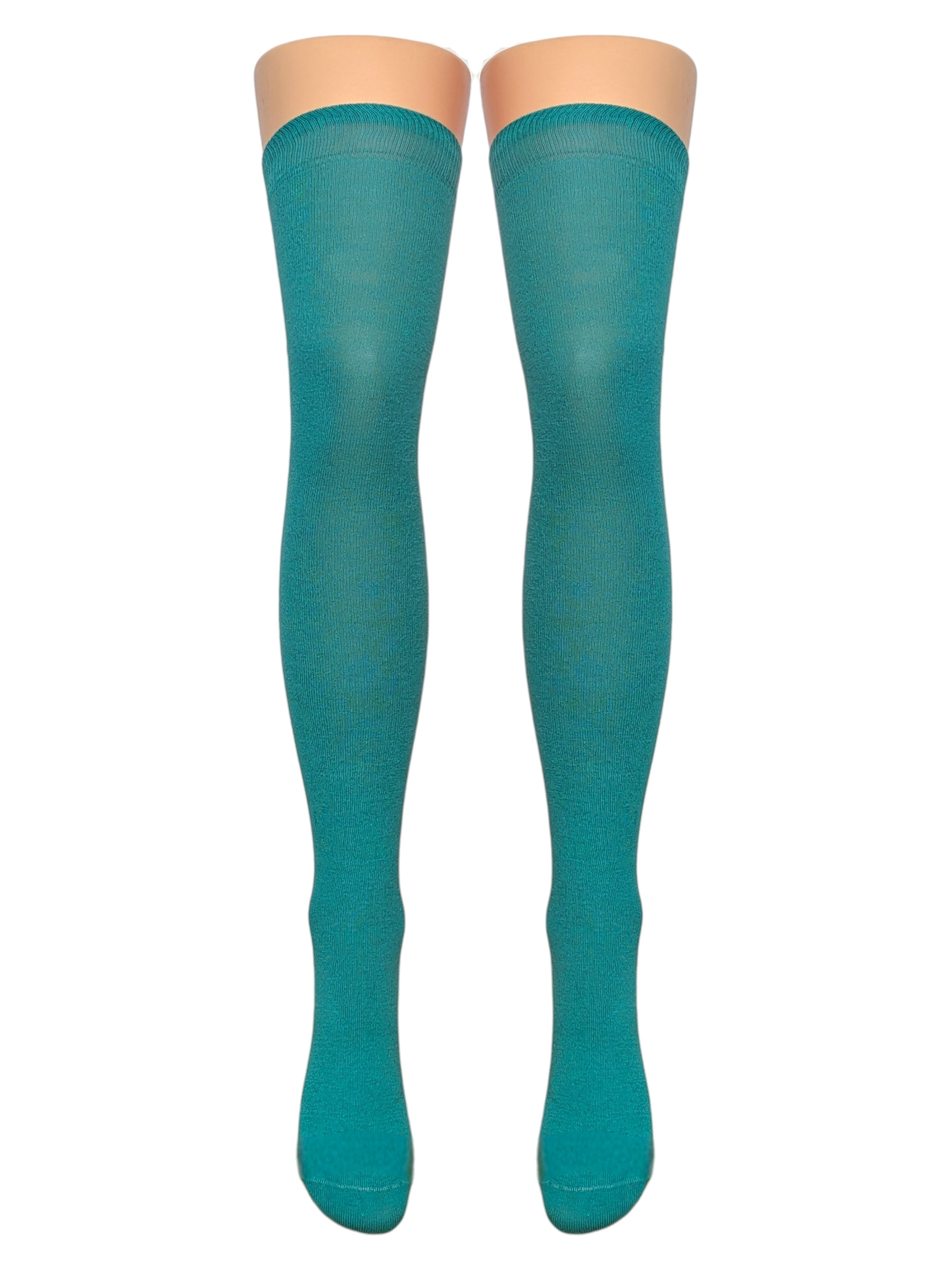 Plain Over Knee Socks (Made In Italy)