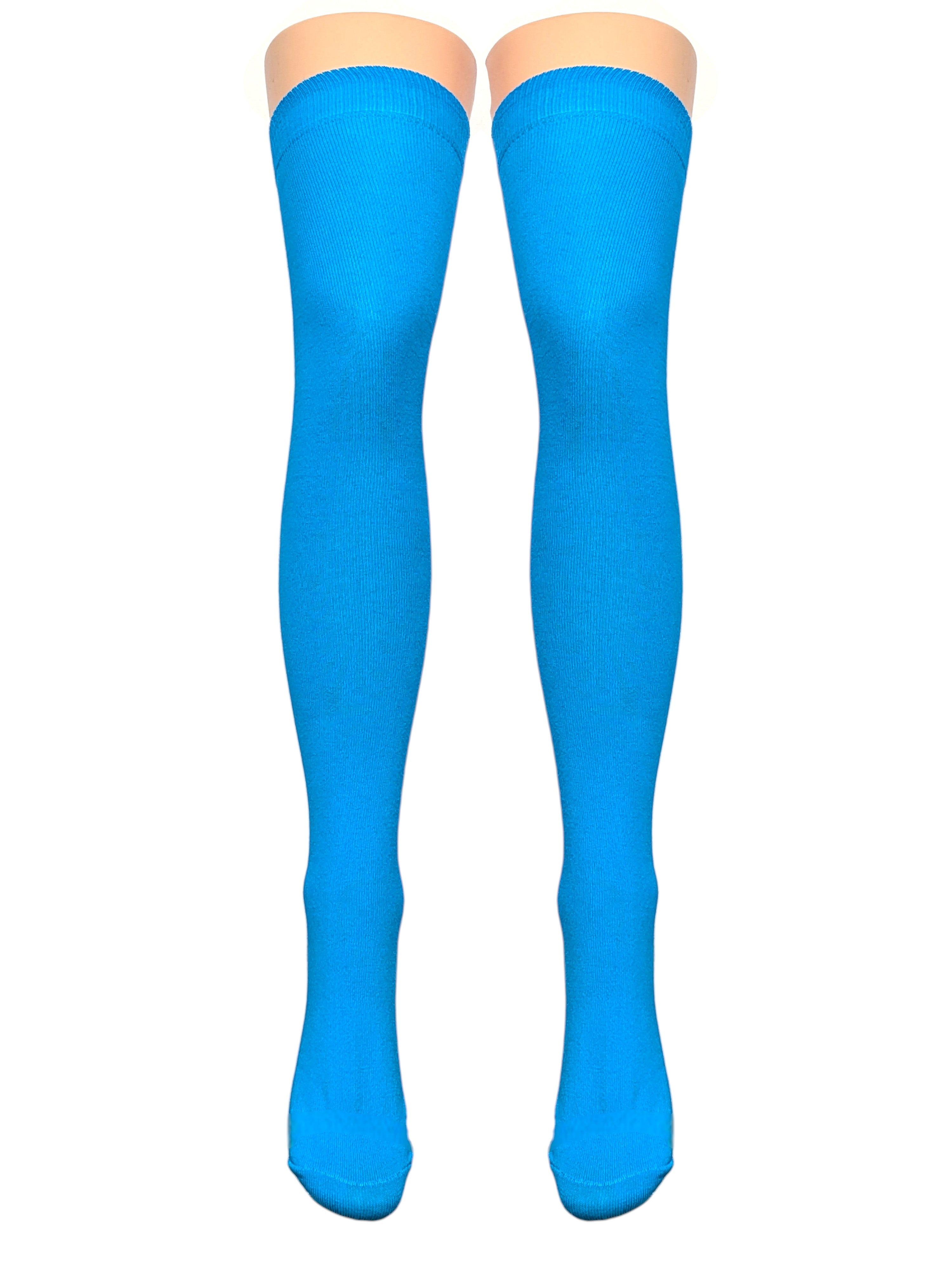 Plain Over Knee Socks (Made In Italy)