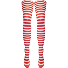 Girls Striped Tights (4 Age Sizes) Made in Italy