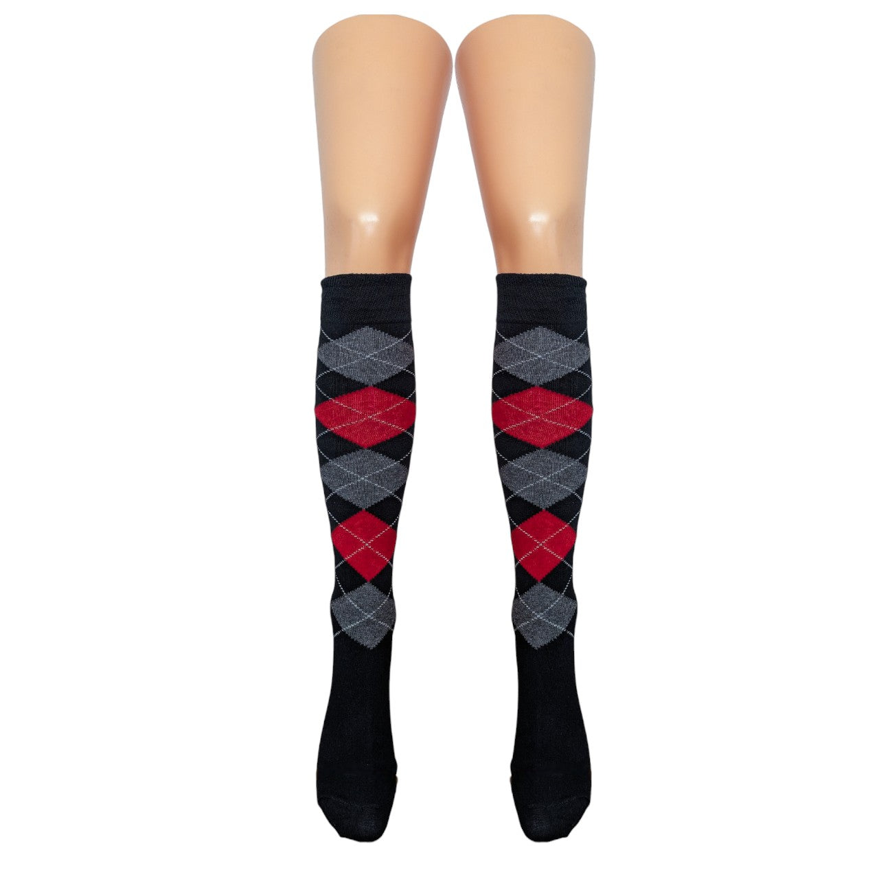 Argyle Knee Highs (Made in Italy)