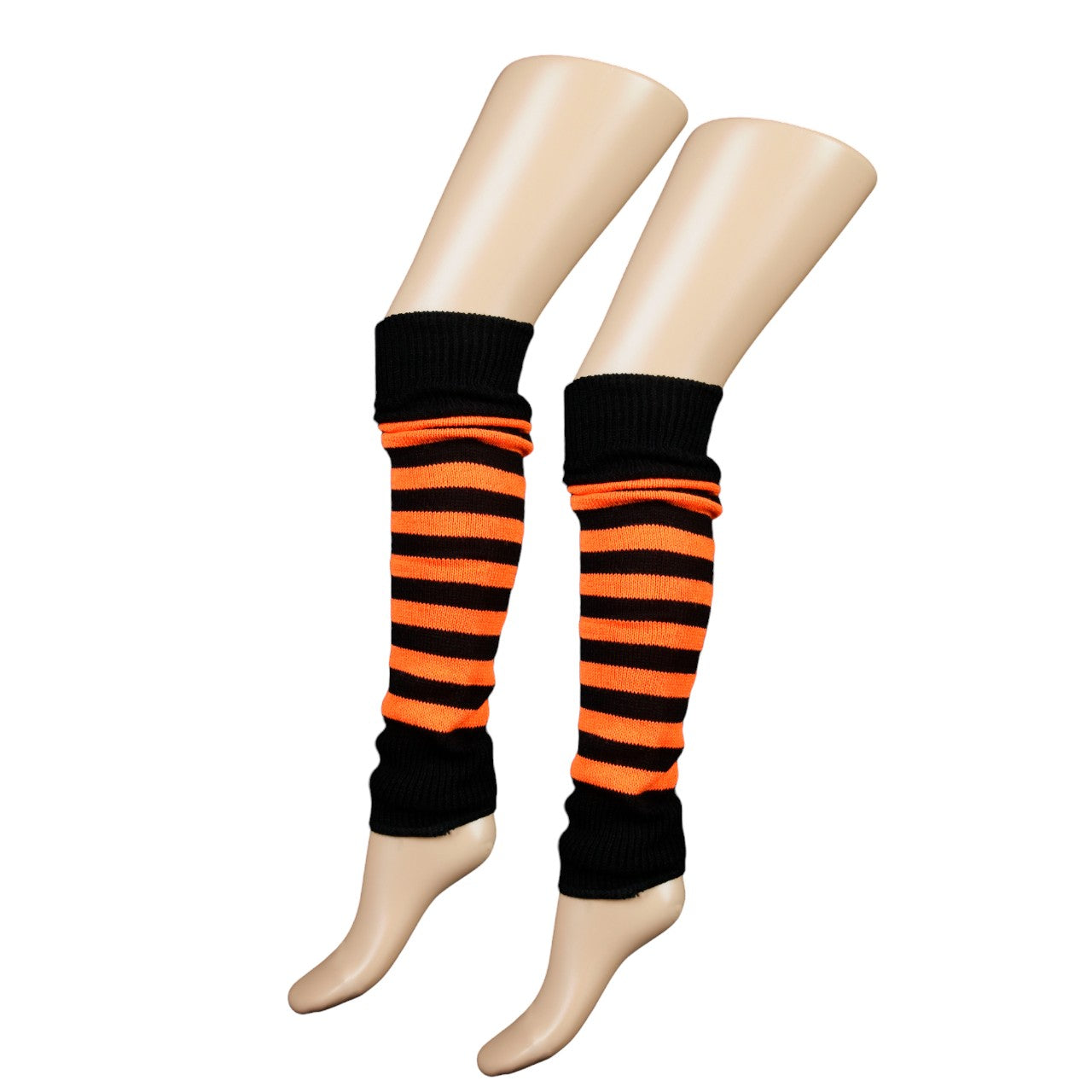 Striped Leg Warmers (Made In England)