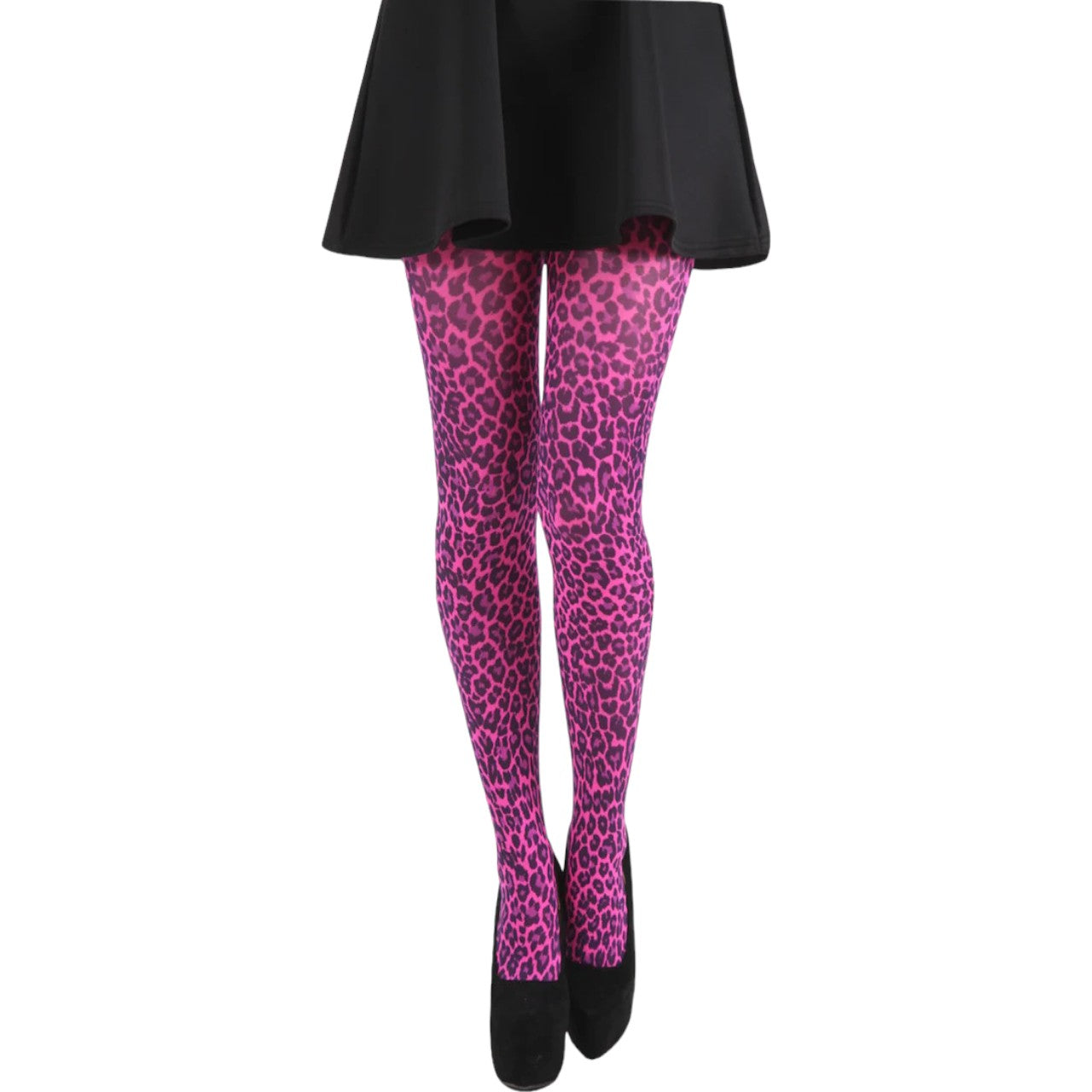 Leopard Animal Print Tights (Made In Italy)