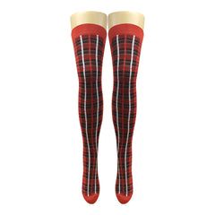 Patterned Over Knee Socks (Tartans / Stripes / Leopard / Camo)