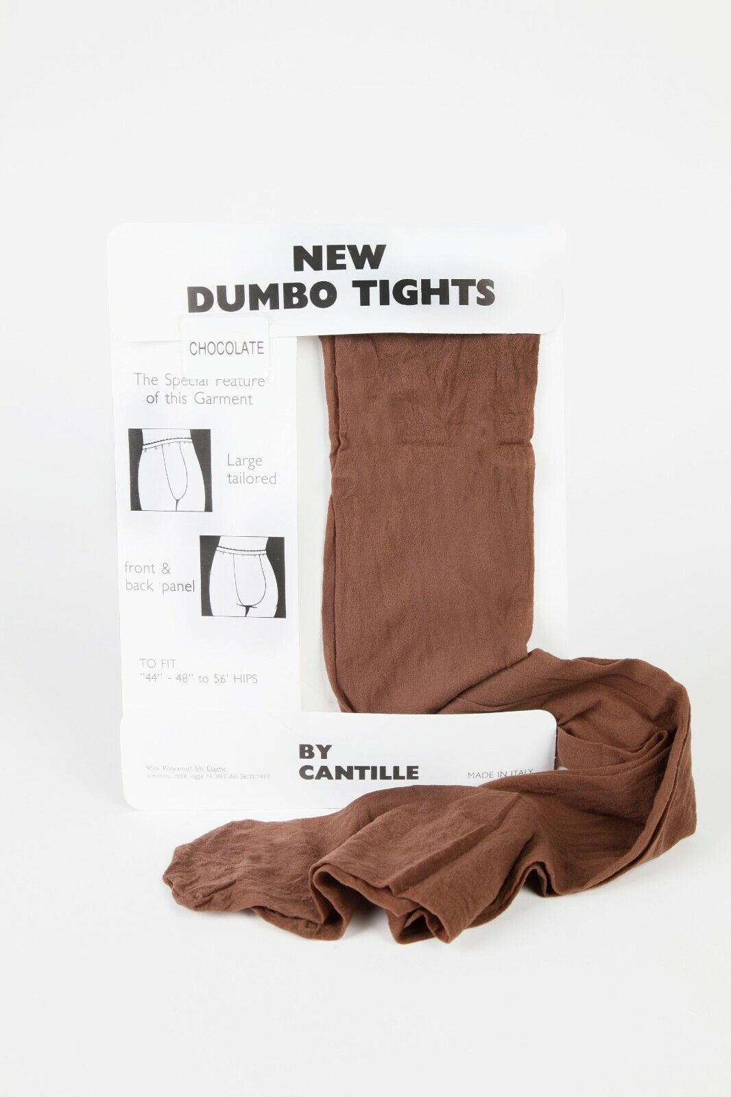 Silver Legs 20 Denier XL Tights With Double Panel Gusset (Made In Italy)