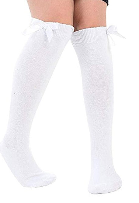 Bow Knee High Socks (3 Pair Pack Special)